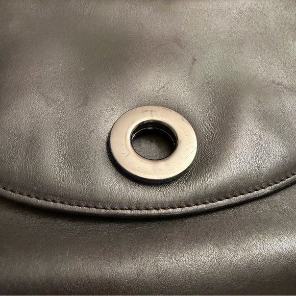 Halston Hertiage designer Bag for Women Elegant Black Clutch Bag - Picture 6 of 11